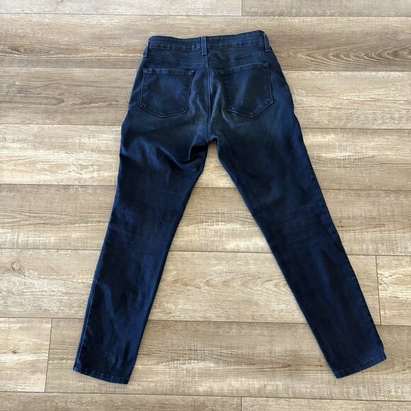 NYDJ Jeans Lift Tuck Legging | Size 6P (28x28) | Dark Wash Petite Stretch Denim - Picture 9 of 9